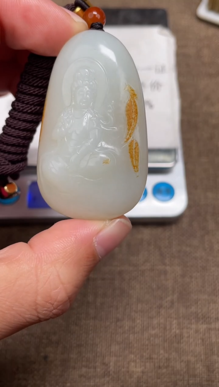 颈饰未镶嵌和田玉12.26GZ多样性拍一发一55