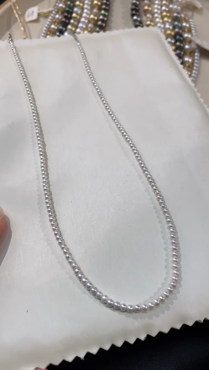 未镶嵌淡水珍珠项链A160|299