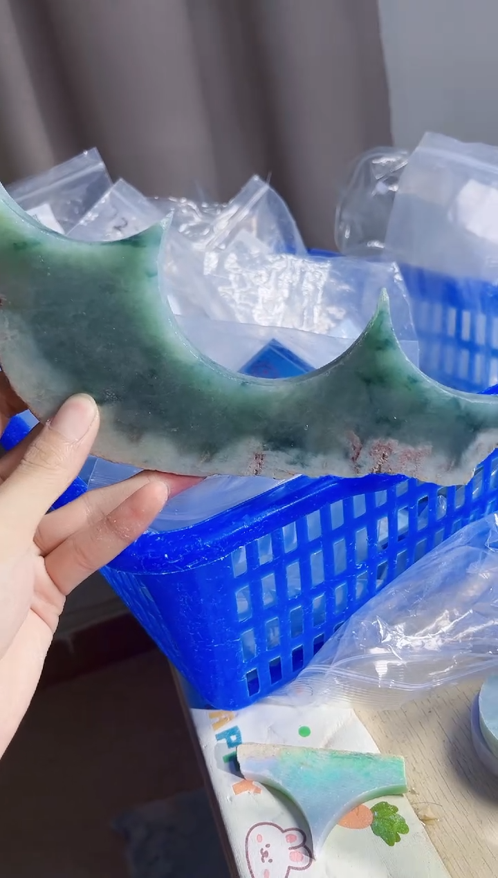 翡翠裸石缅甸翡翠A货陈9020