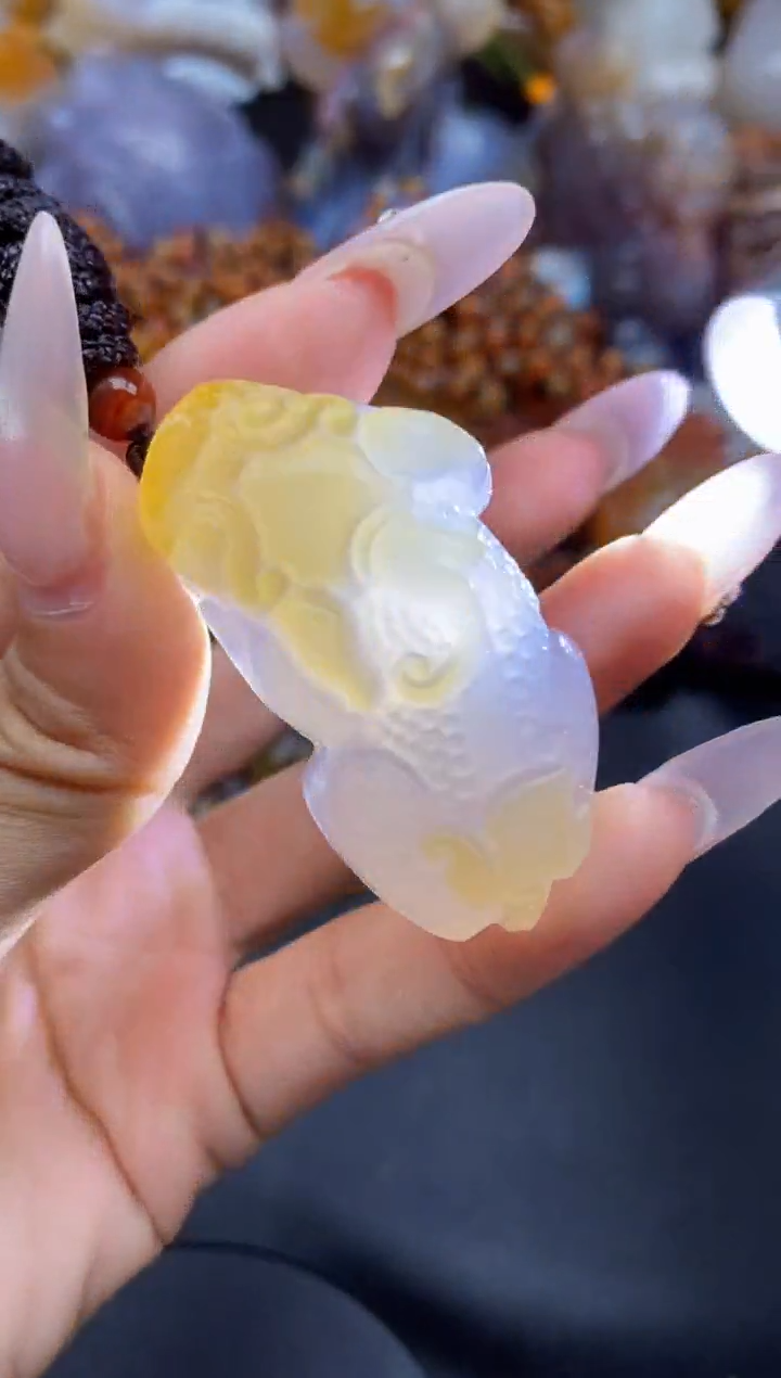 【闪购商品】玛瑙/玉髓颈饰合金ll