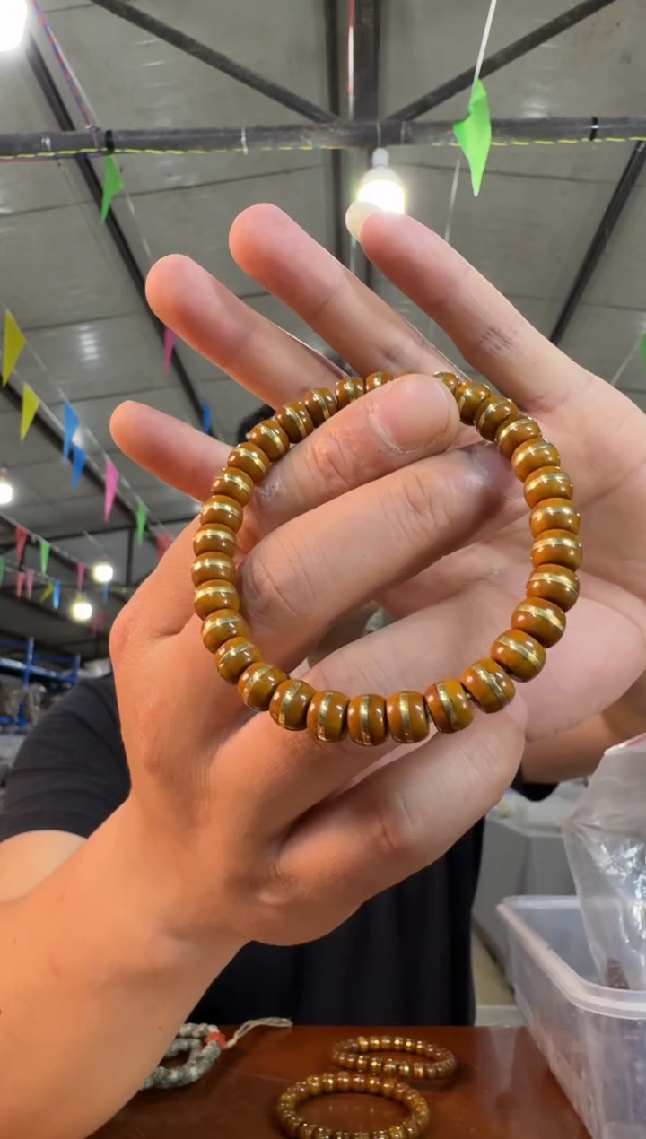 紫金鼠手串A96实物为准