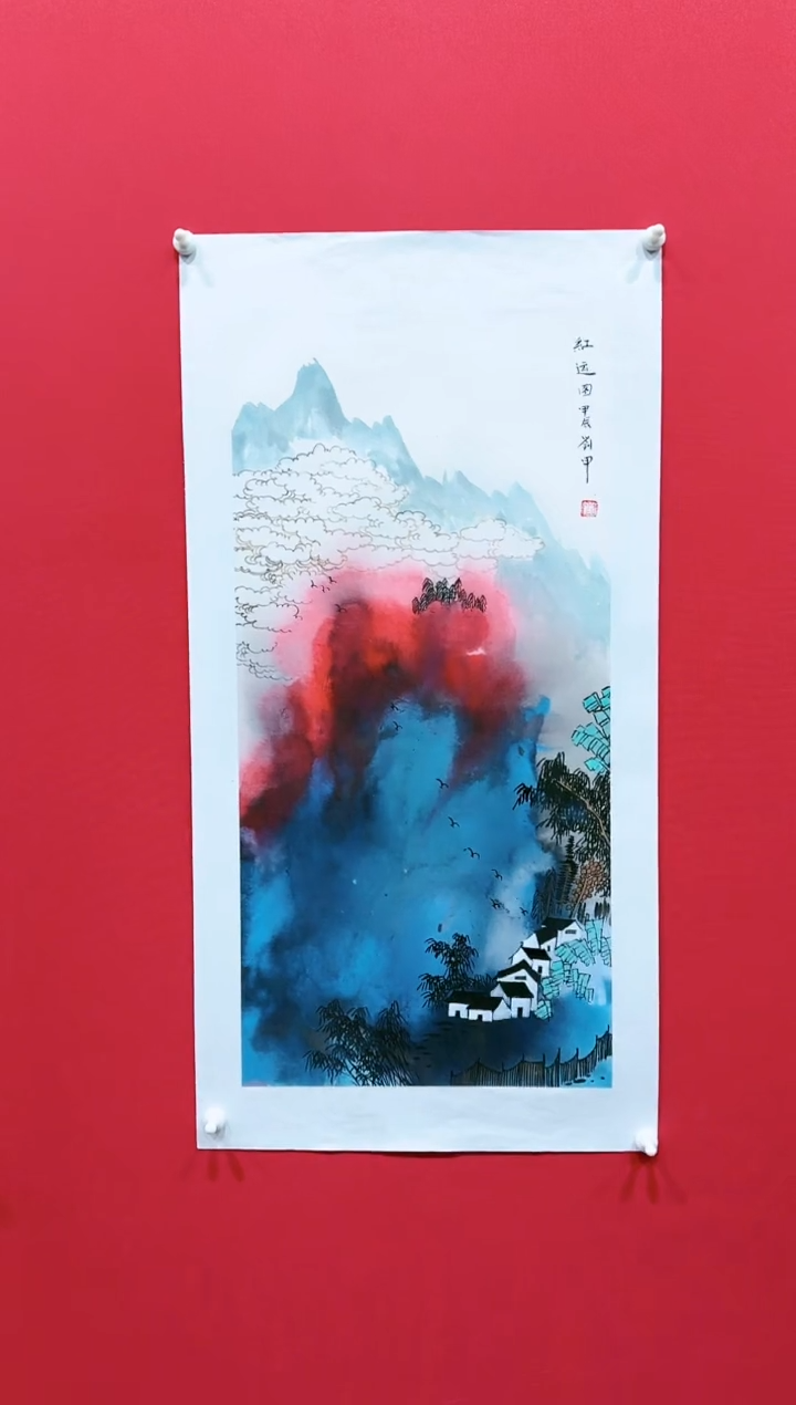 【闪购商品】国画刘甲34*68..........