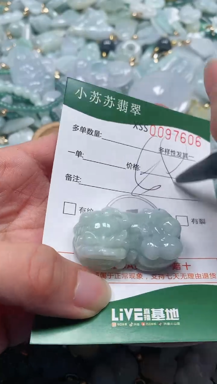 【闪购商品】翡翠颈饰未镶嵌闪购商品0097606