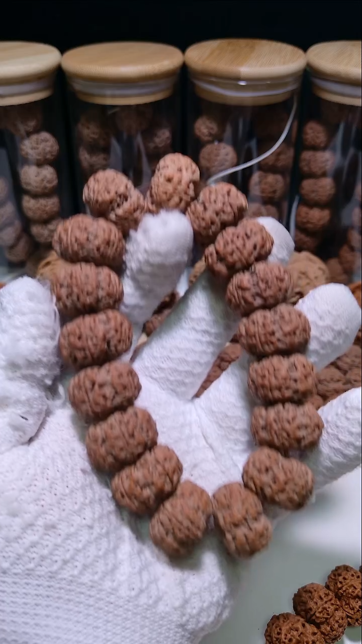 手串金刚菩提努****士012 红皮梅花23