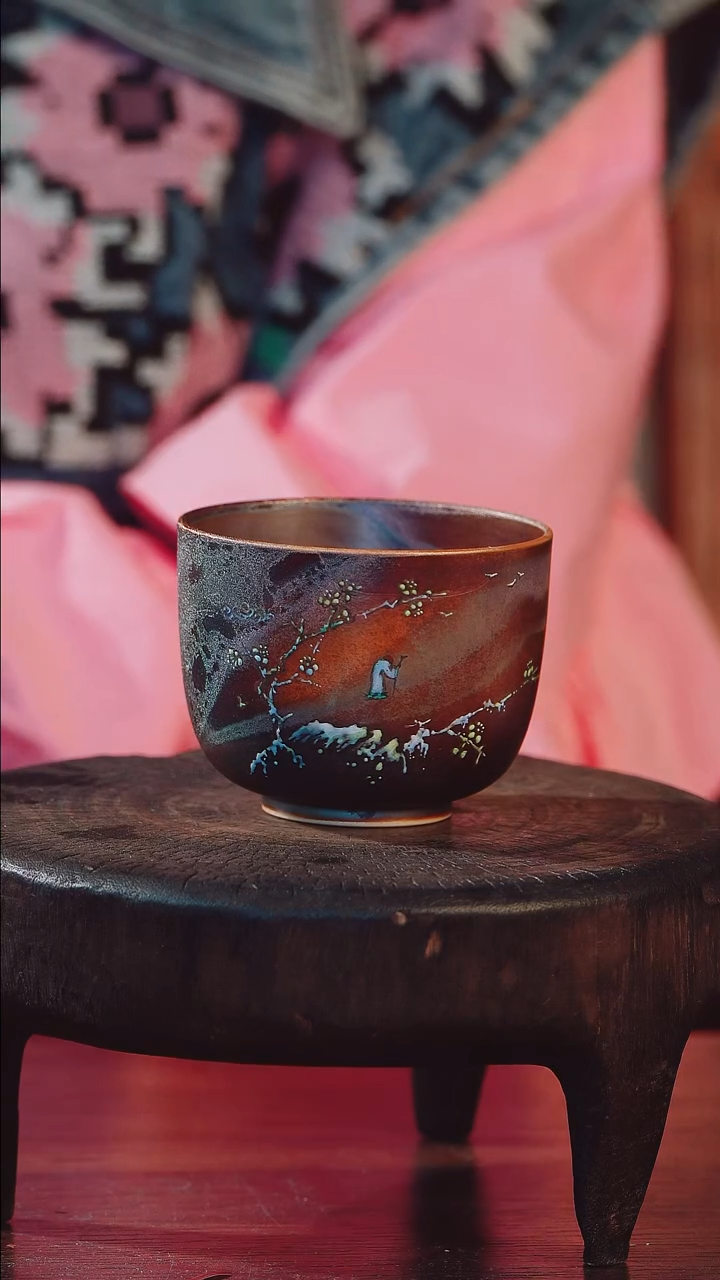 艺然堂手工手绘茶器