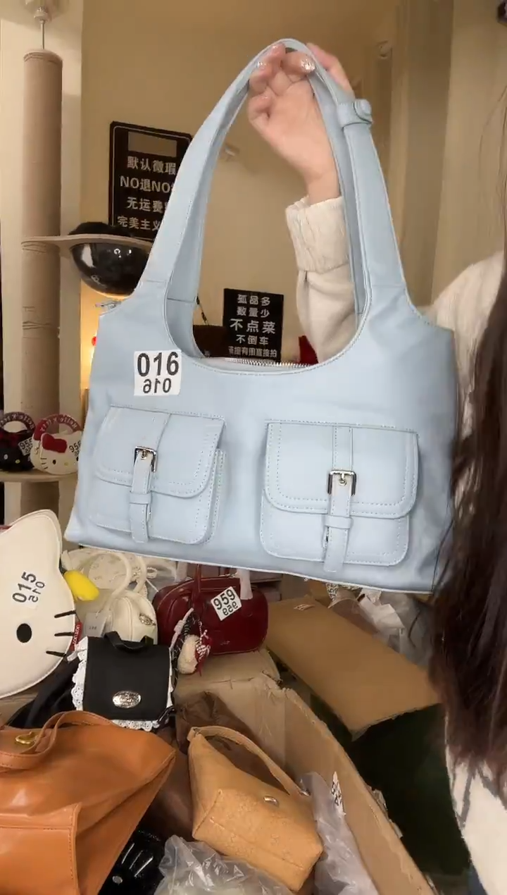 pu以直播链接为准 默认微瑕16 单肩