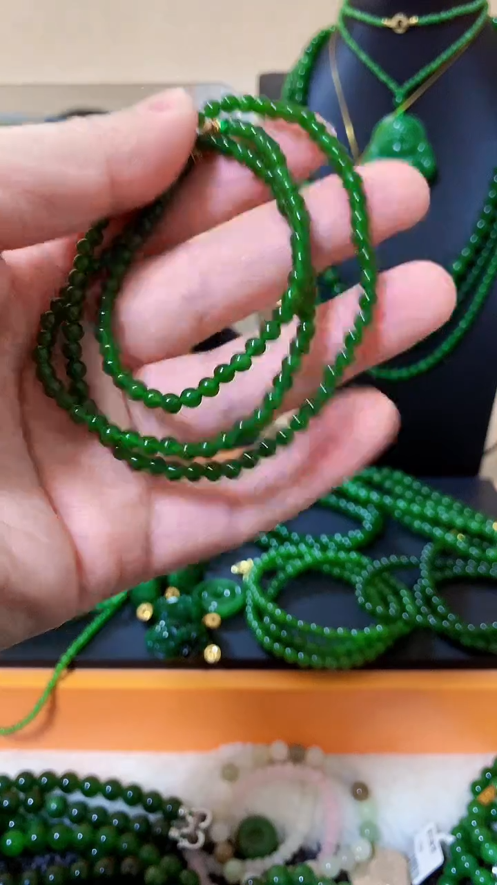 【闪购商品】和田玉（碧玉）项链未镶嵌4