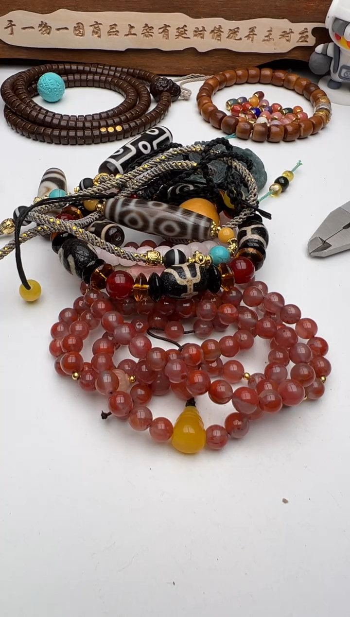 【闪购商品】南红玛瑙手链未镶嵌南红手串
