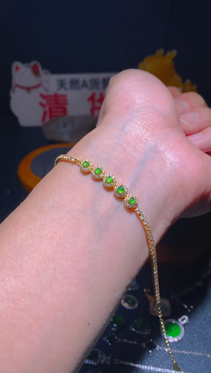 【闪购商品】翡翠耳饰未镶嵌翡翠