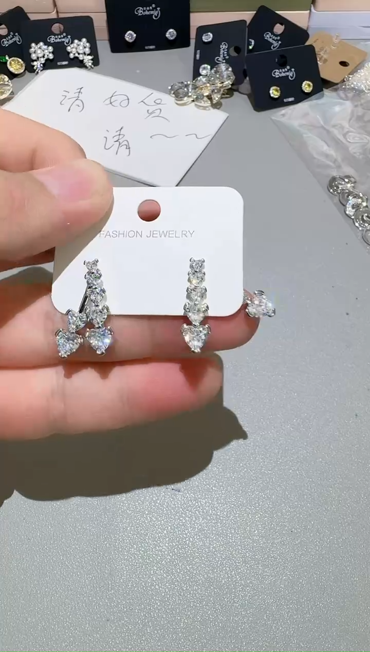 铜合金合成立方氧化锆925银B152