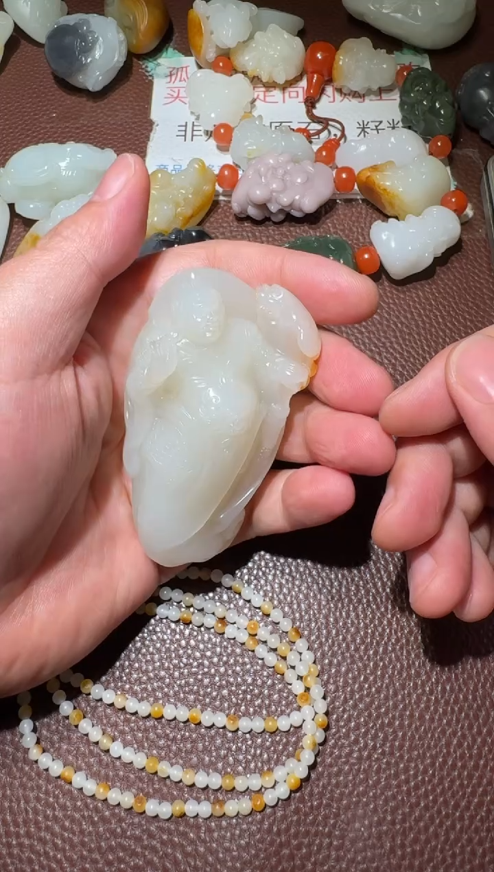 【闪购商品】和田玉把件未镶嵌和田玉