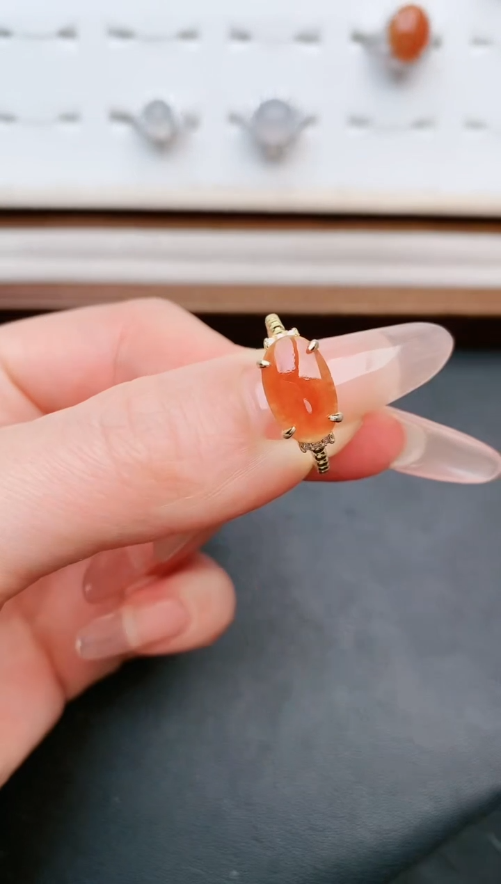 【闪购商品】翡翠戒指银S925镶嵌......