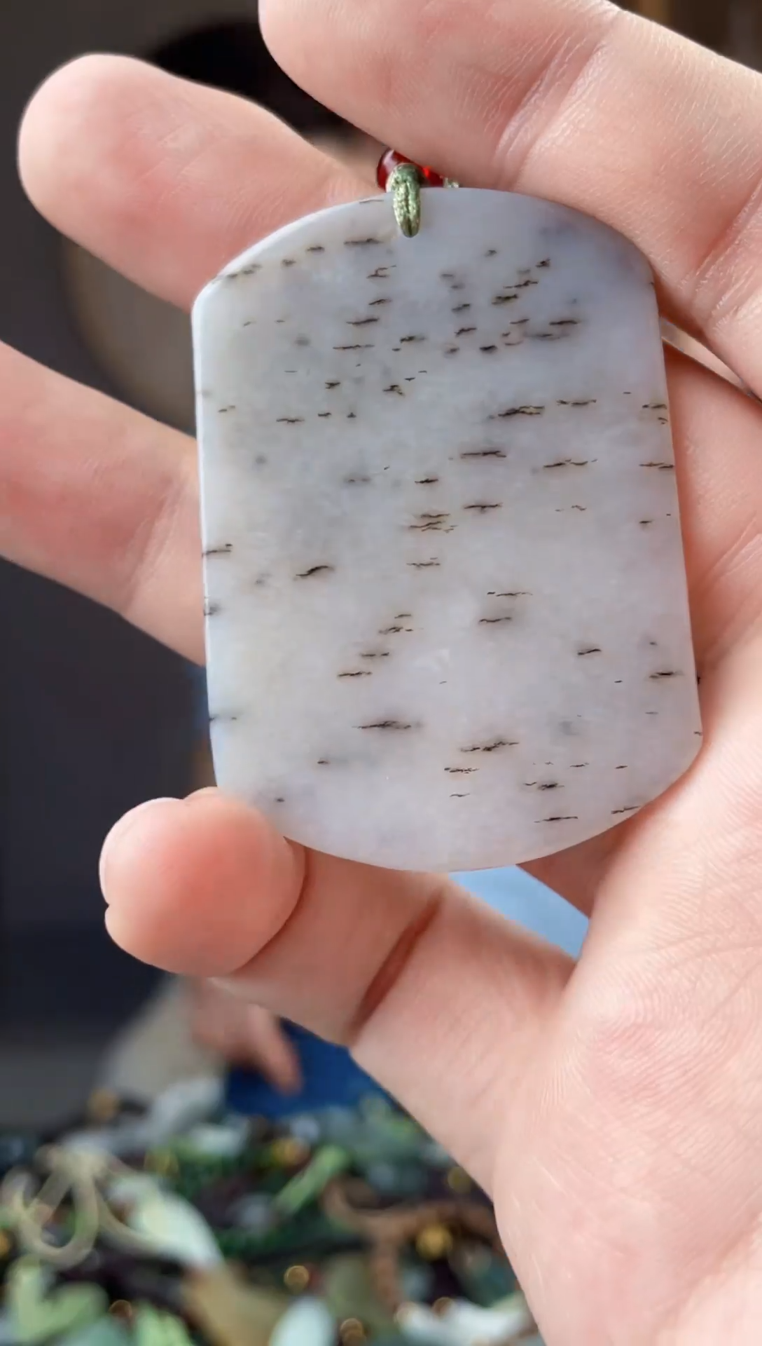 颈饰未镶嵌和田玉拍一发一，多样性发货