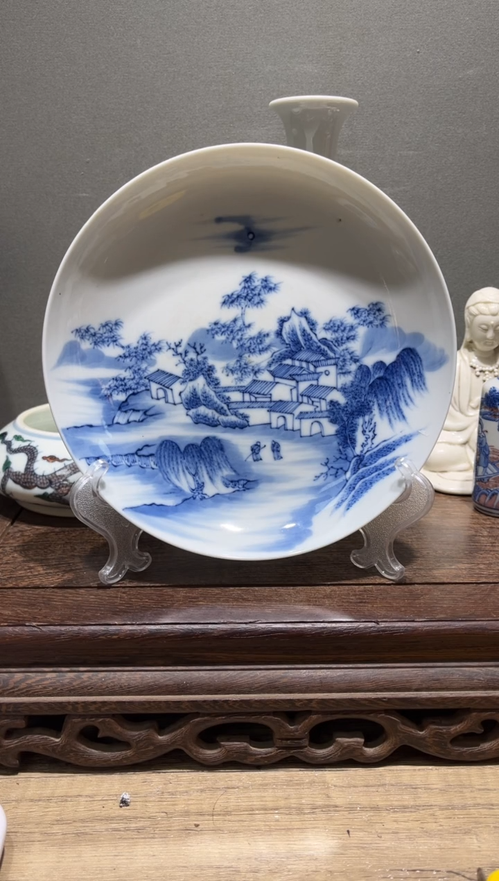 瓷片左**风A655 瓷器小摆件小摆件