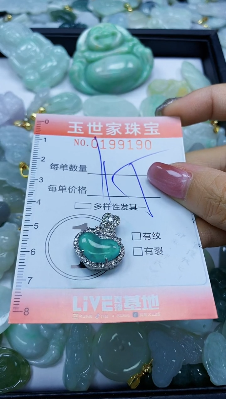 【闪购商品】翡翠颈饰未镶嵌闪购0199190