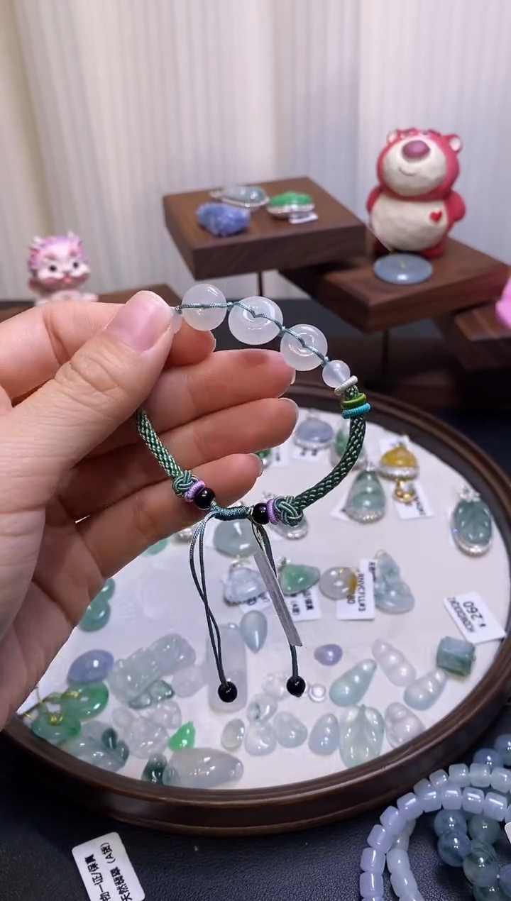 【闪购商品】翡翠手绳未镶嵌手绳