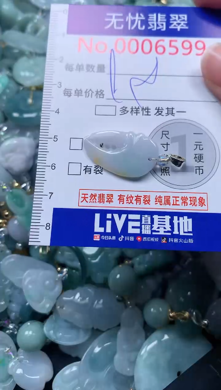 颈饰未镶嵌翡翠6599
