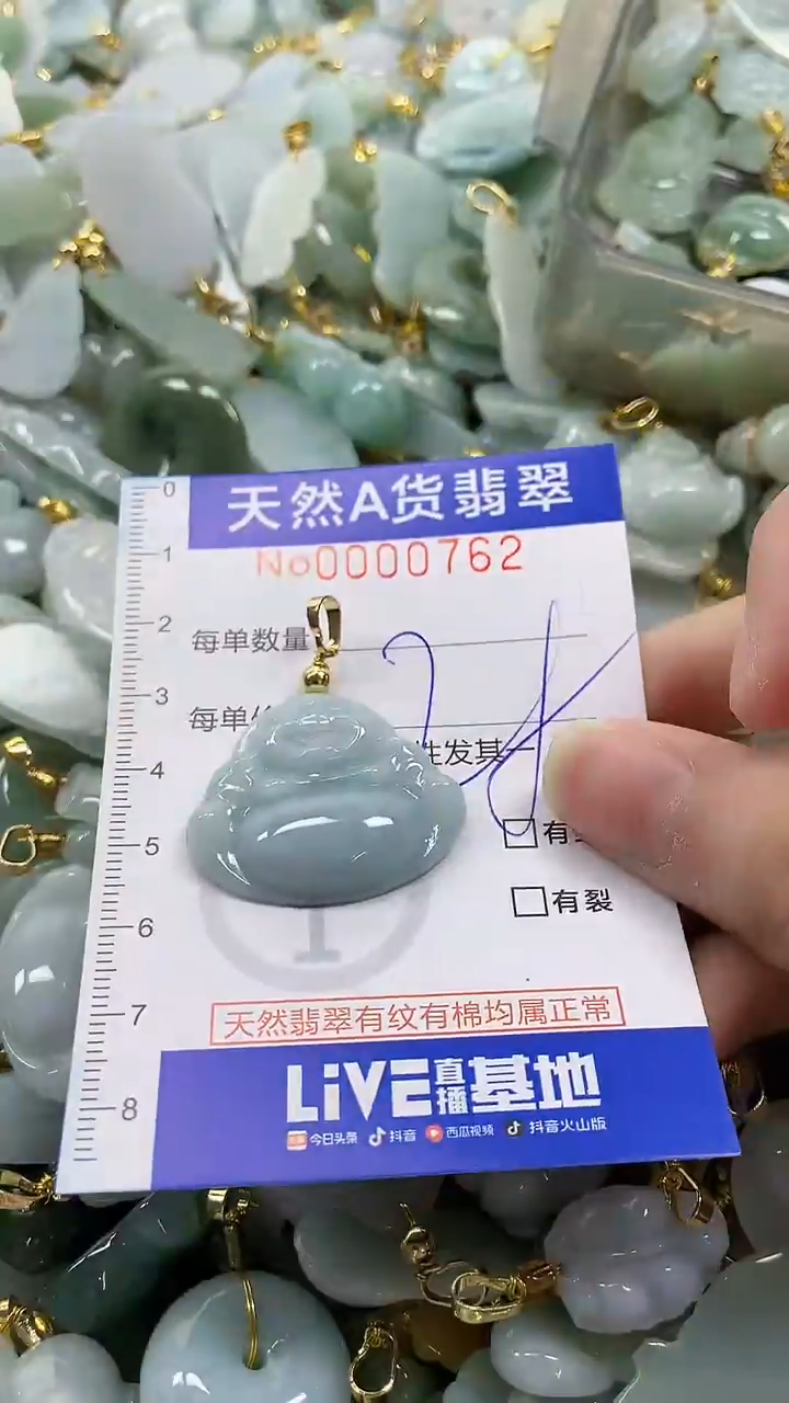 颈饰未镶嵌翡翠纯天然a货翡翠