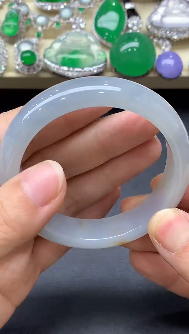 未镶嵌手镯翡翠495-中国好珍宝