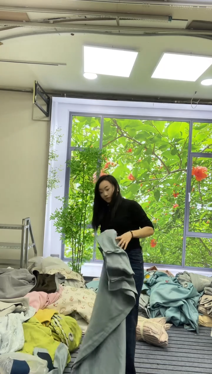 混纺棉麻6号 孤品窗帘