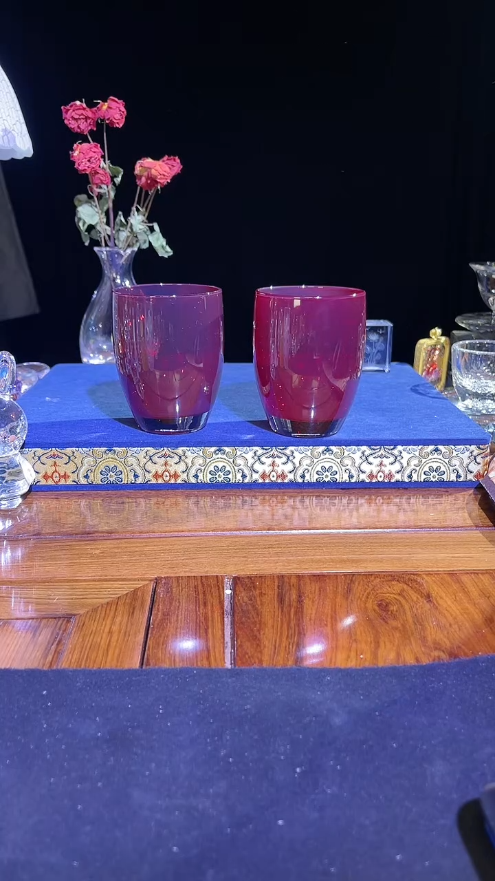 拍一发二法国得冠水晶威士忌杯