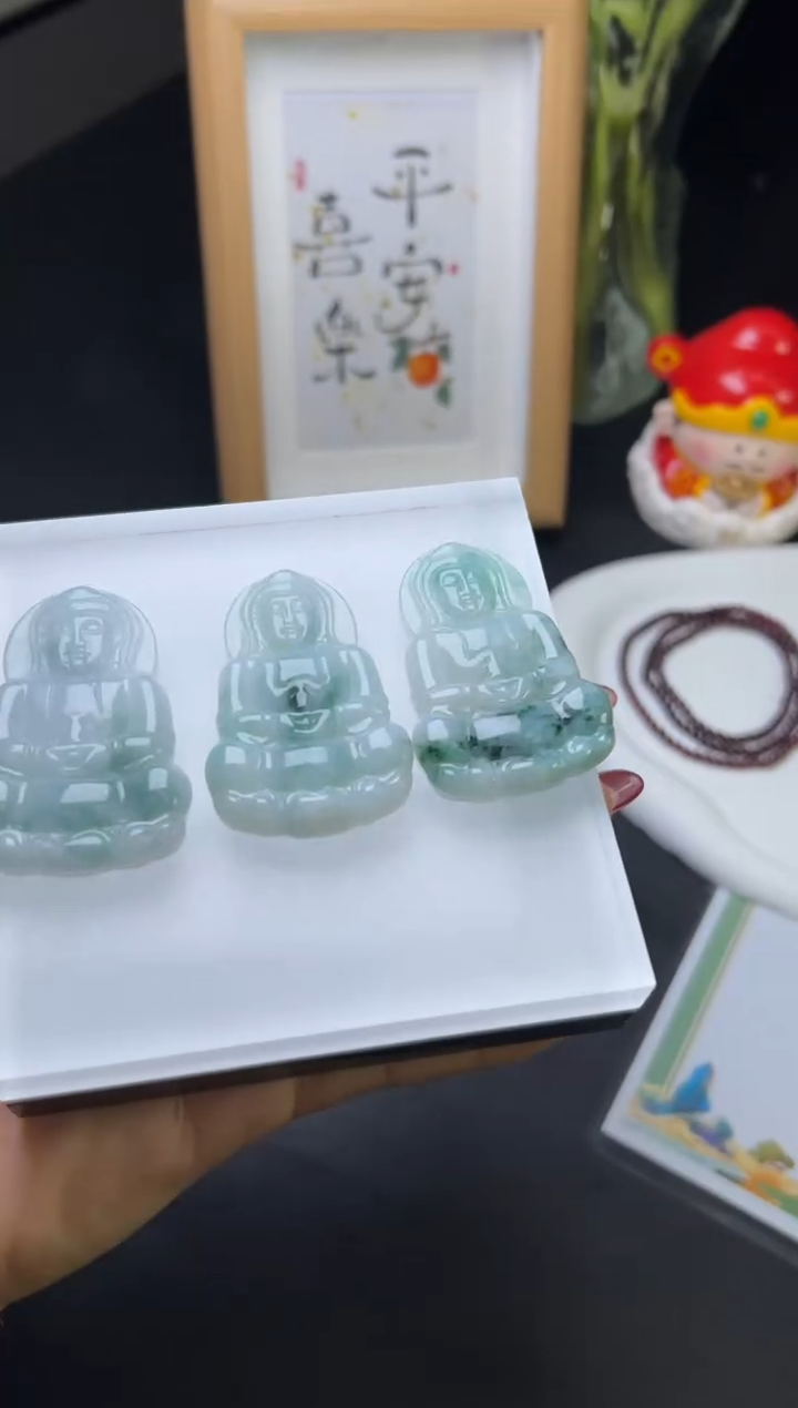 【闪购商品】翡翠颈饰未镶嵌W001-PQGJ746多样性发一件