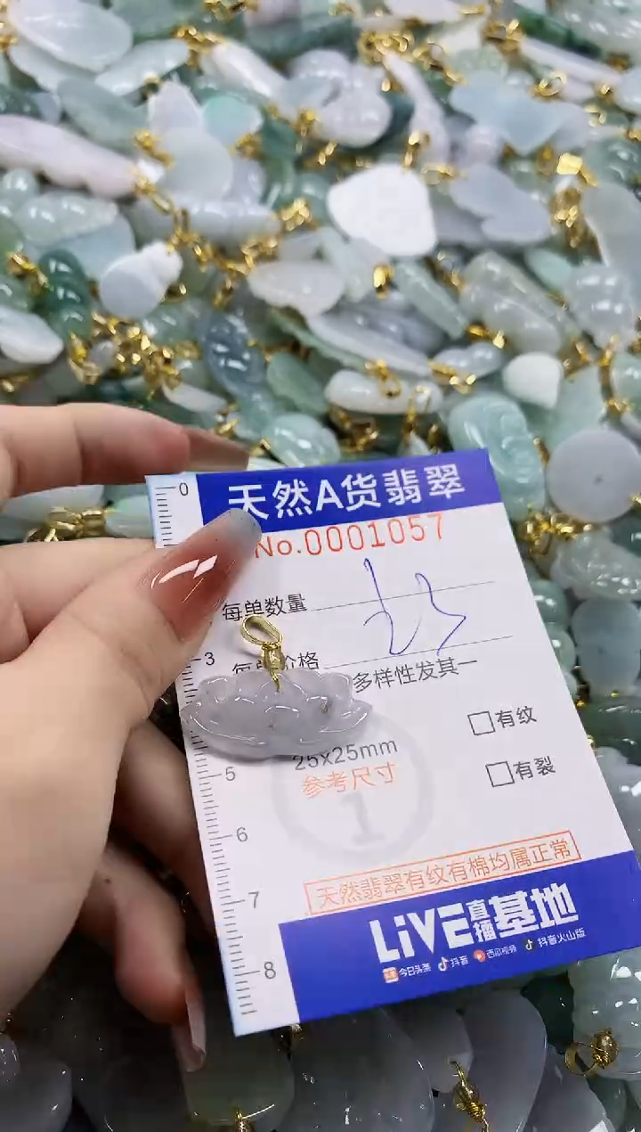 颈饰未镶嵌翡翠天然A货翡翠