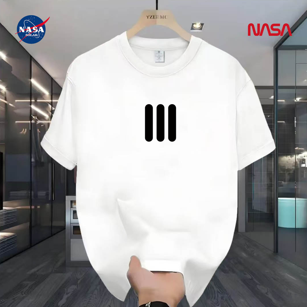 NASA联名纯棉夏季圆领短袖T恤微宽松时尚男女同款休闲百搭26
