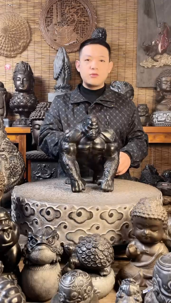 【闪购商品】30新款金刚天然青石雕刻