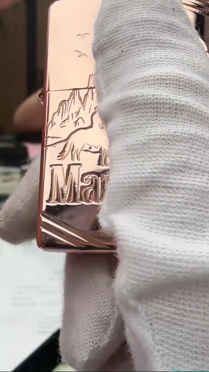 Zippo正品 37万万紫铜