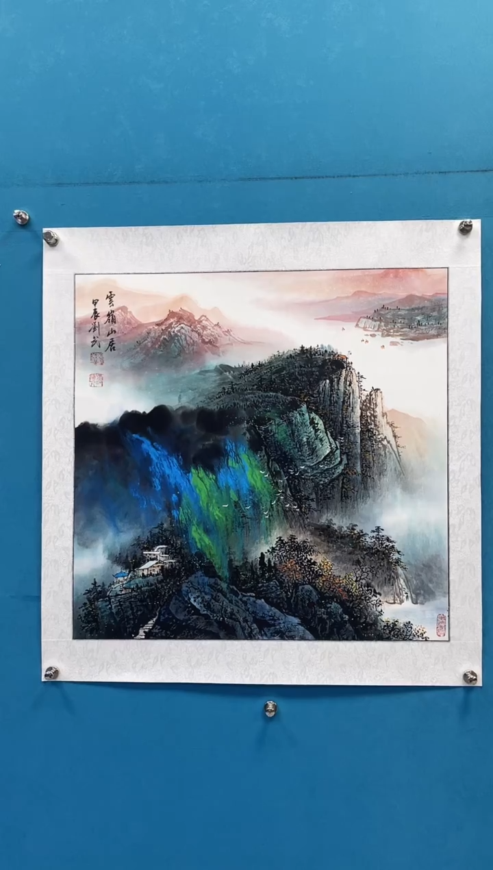 国画闪电购刘武绘画12