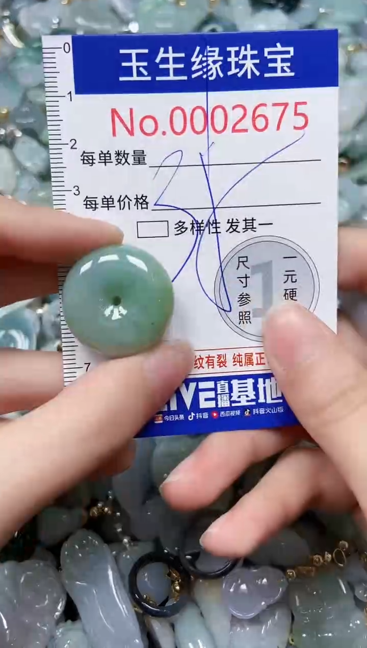 【闪购商品】翡翠颈饰未镶嵌闪购00002675