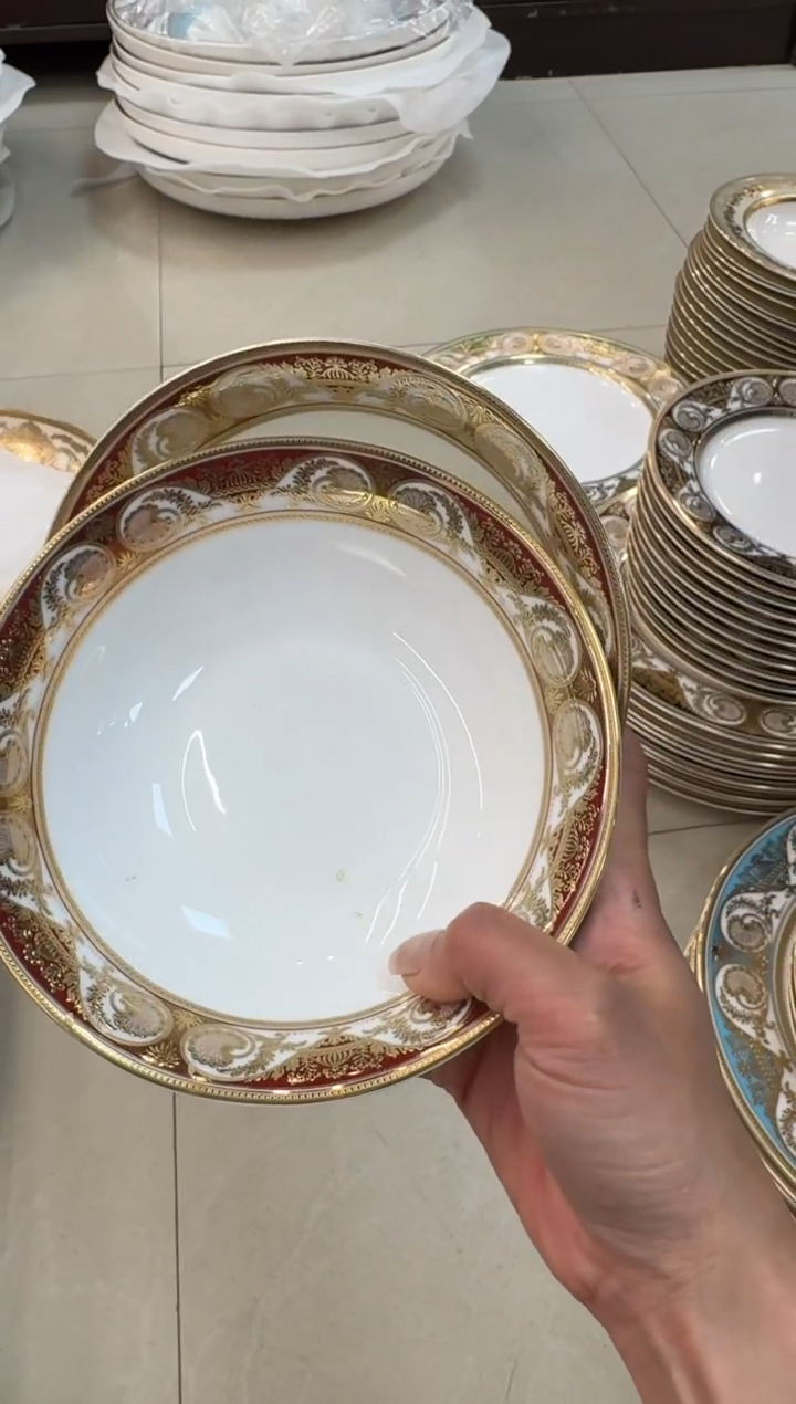 【闪购商品】瓷片6英寸水果碗福利款 2个