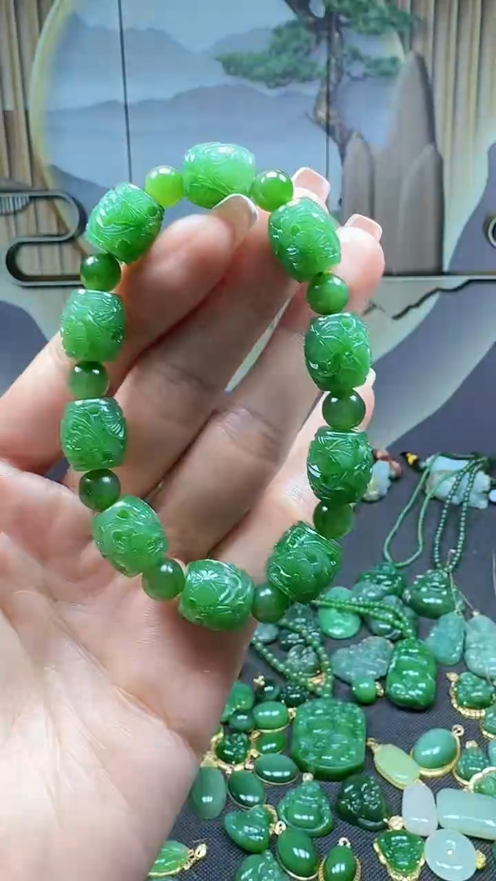 【闪购商品】和田玉挂件未镶嵌1