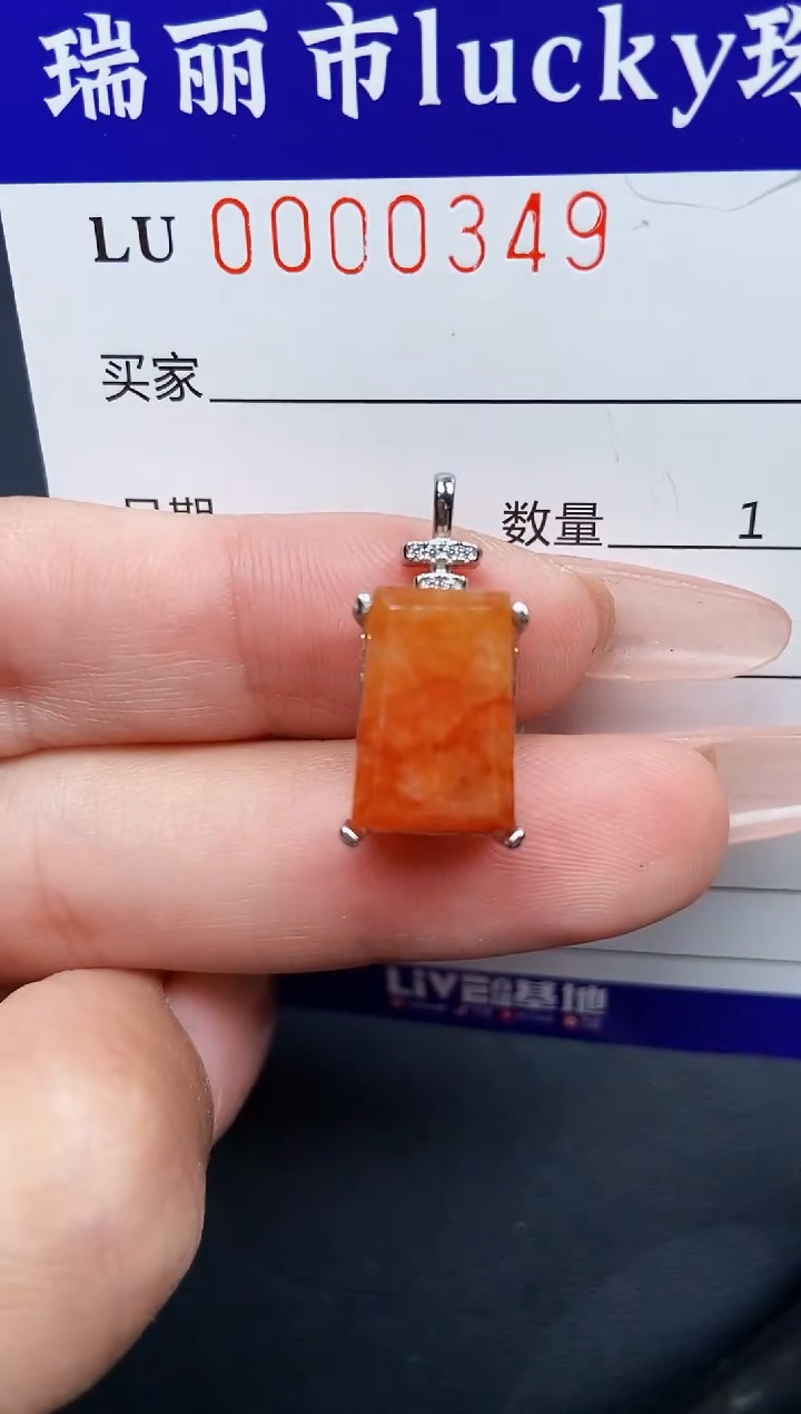【闪购商品】翡翠颈饰银S925镶嵌0349