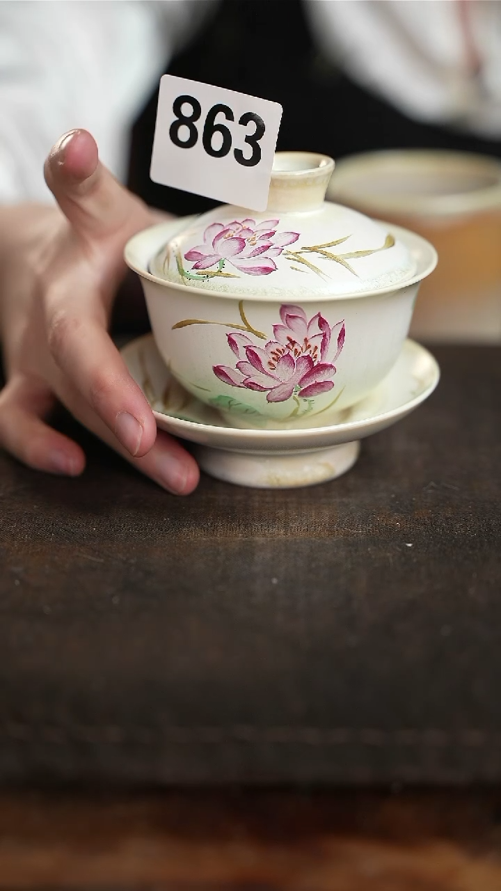 【闪购商品】杯863等烟雨陶瓷手作主人杯