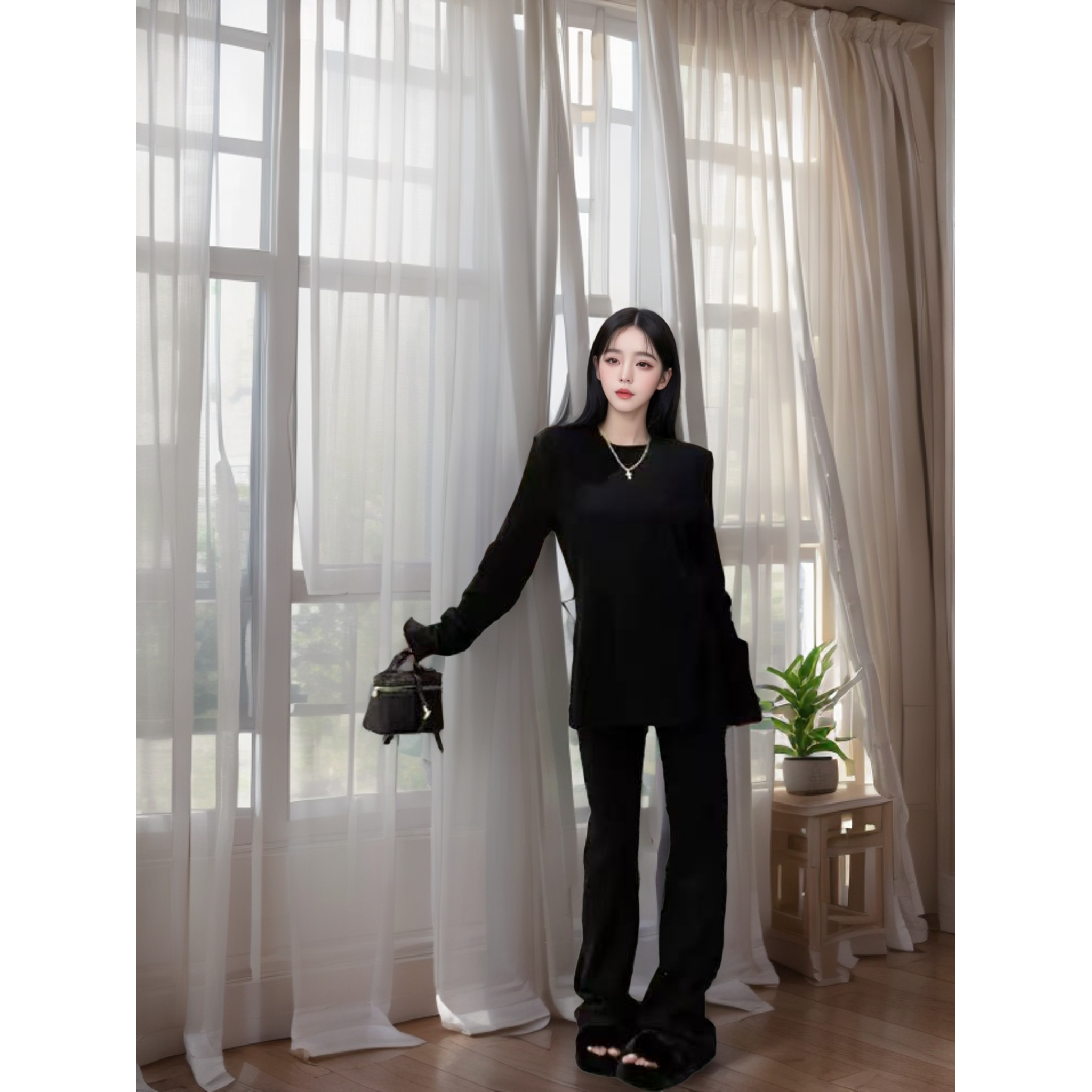 大宝家休闲两件套2116