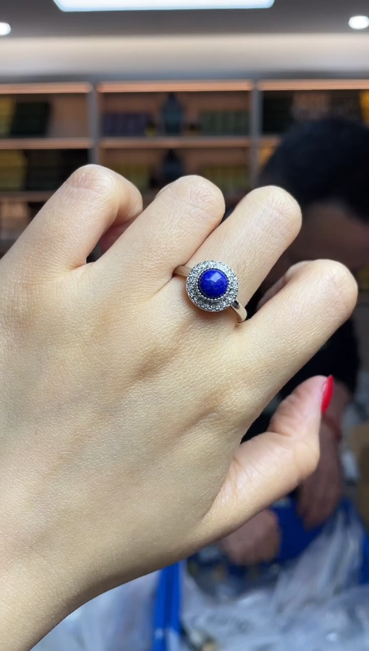 【闪购商品】青金石·未镶嵌多样性发一件