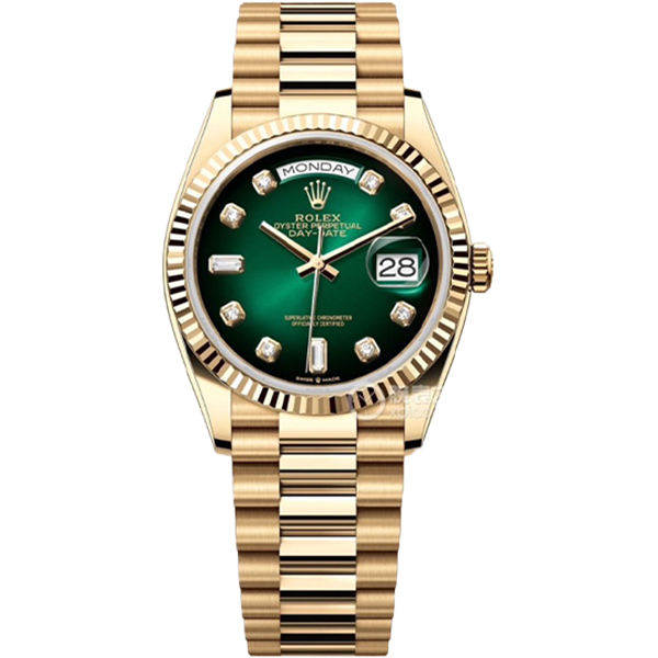 99新 Rolex/劳力士 老佛爷/劳力士128238/自动机械/23年全套/36mm