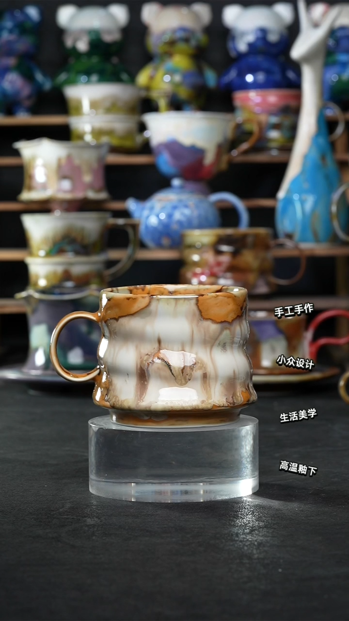 设计师款景德镇森涩手创陶瓷（食品级）359