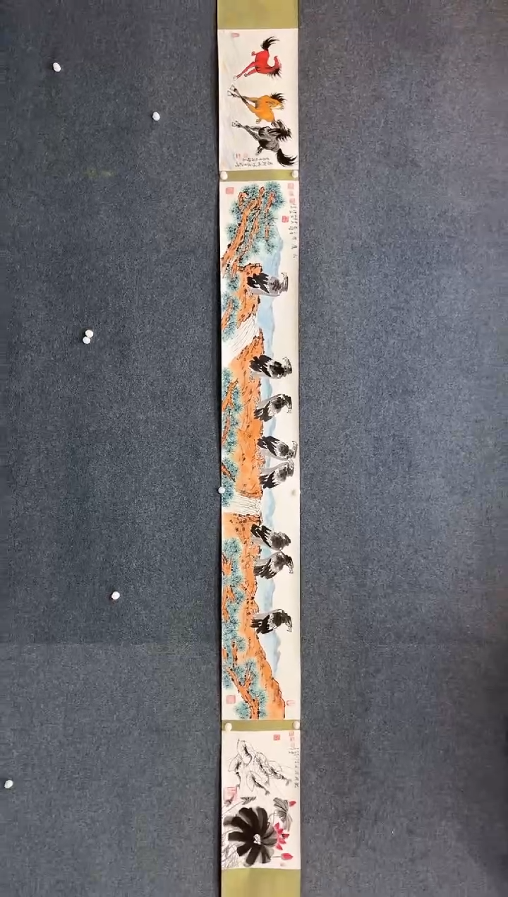 【闪购商品】国画2.20-杨成喜-5米鹰图-108