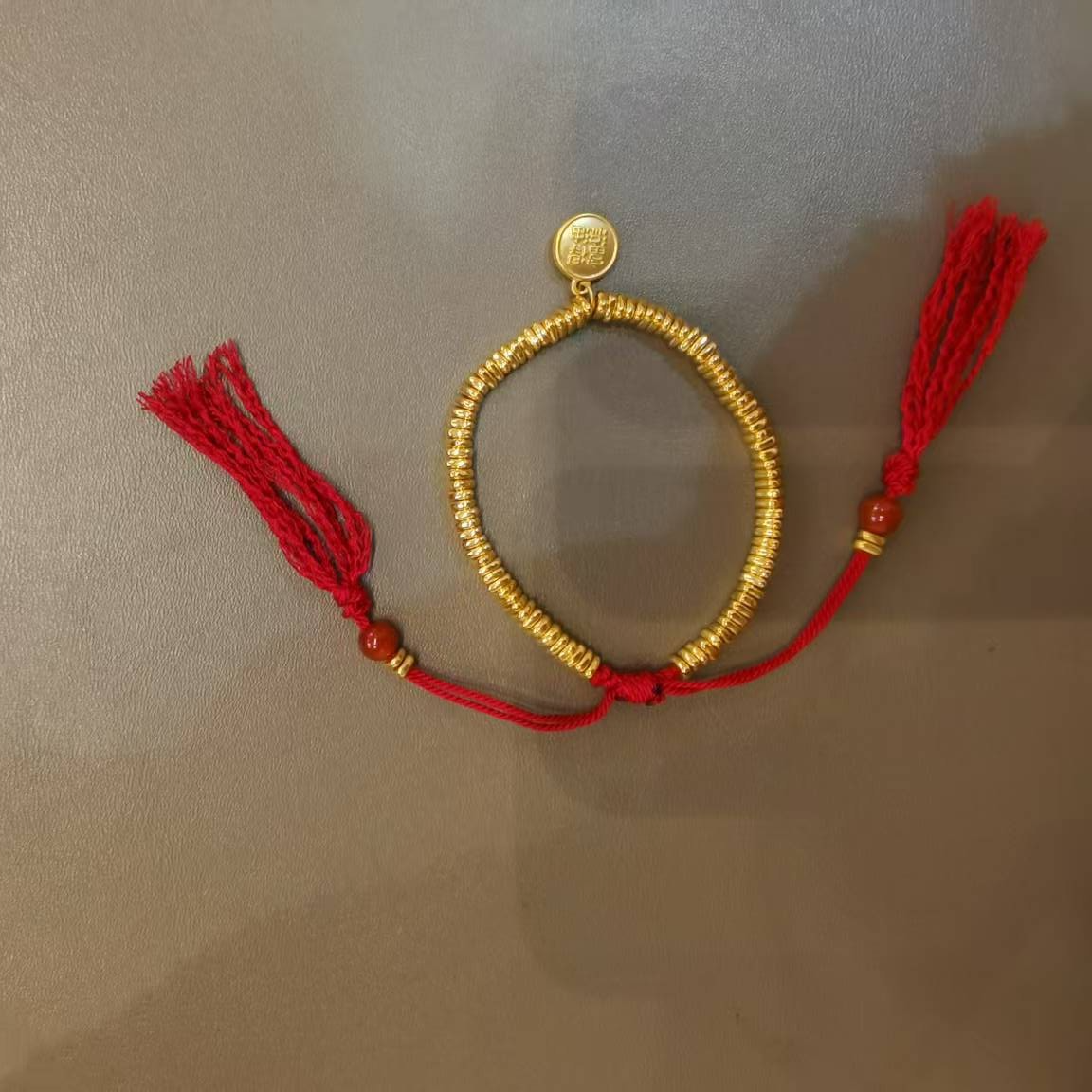 【X甄芝系列】足金  富有三角盘缠 4.16