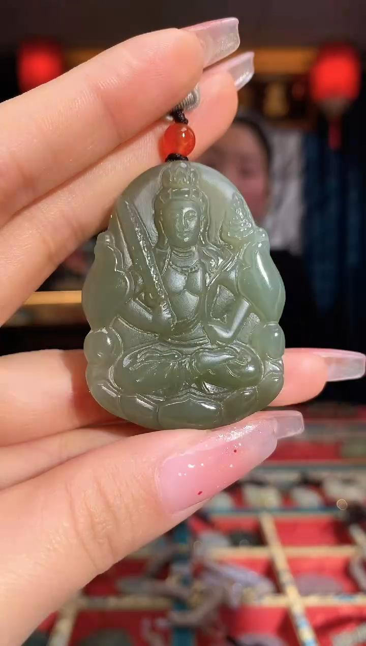 【闪购商品】和田玉颈饰未镶嵌虚空