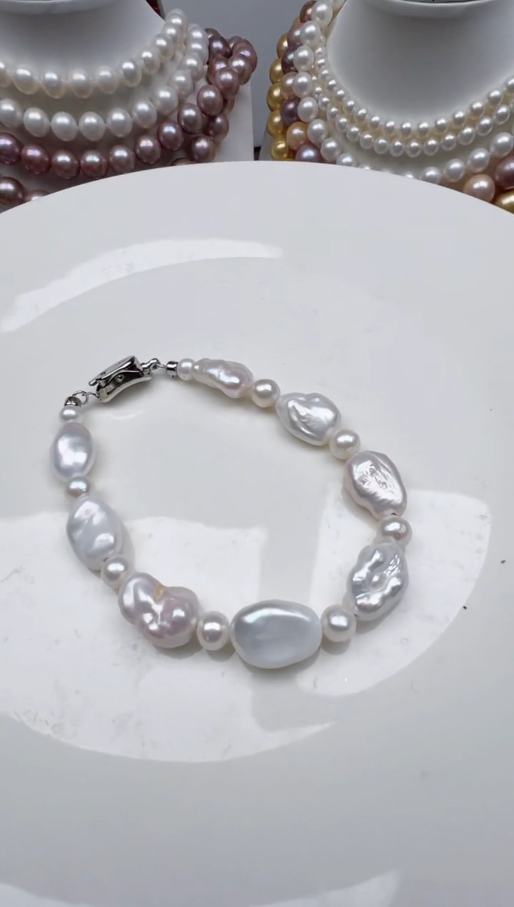 【闪购商品】淡水珍珠颈饰未镶嵌1