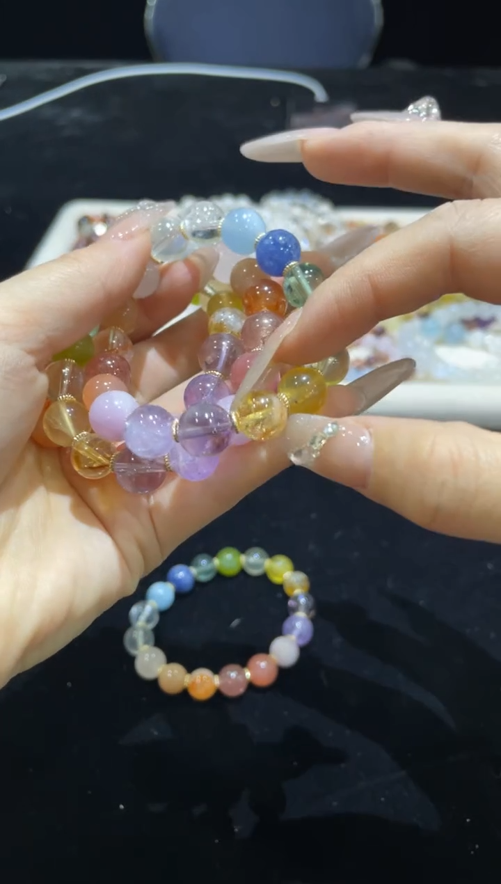 【闪购商品】烟晶手链合金29浮力009