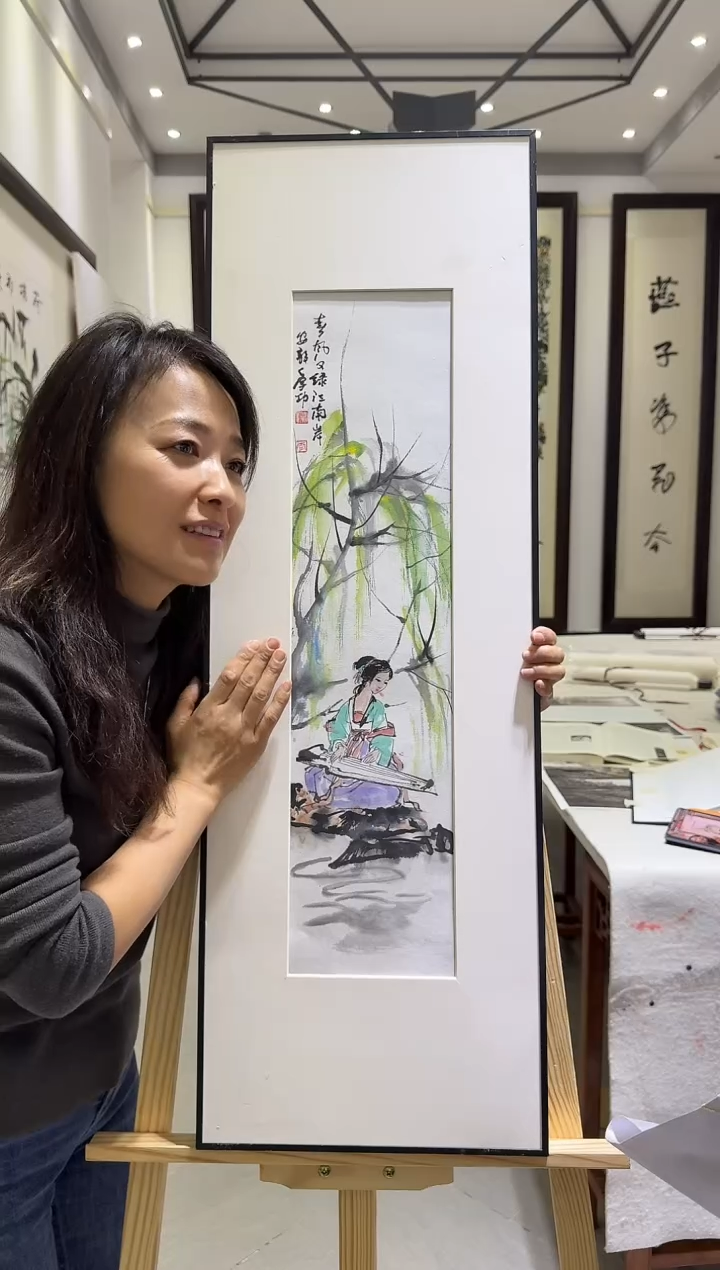 国画炳山艺术--李学功老师作品  