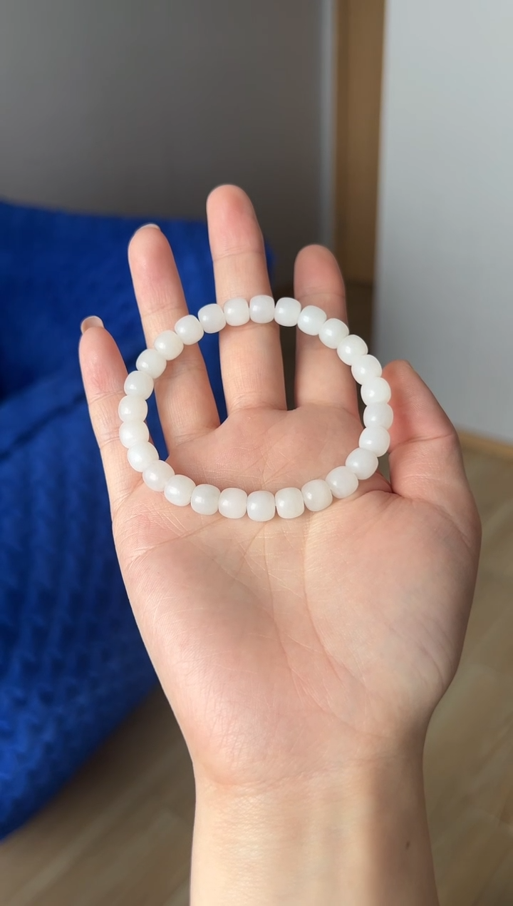 【闪购商品】和田玉（白玉）手串未镶嵌单圈