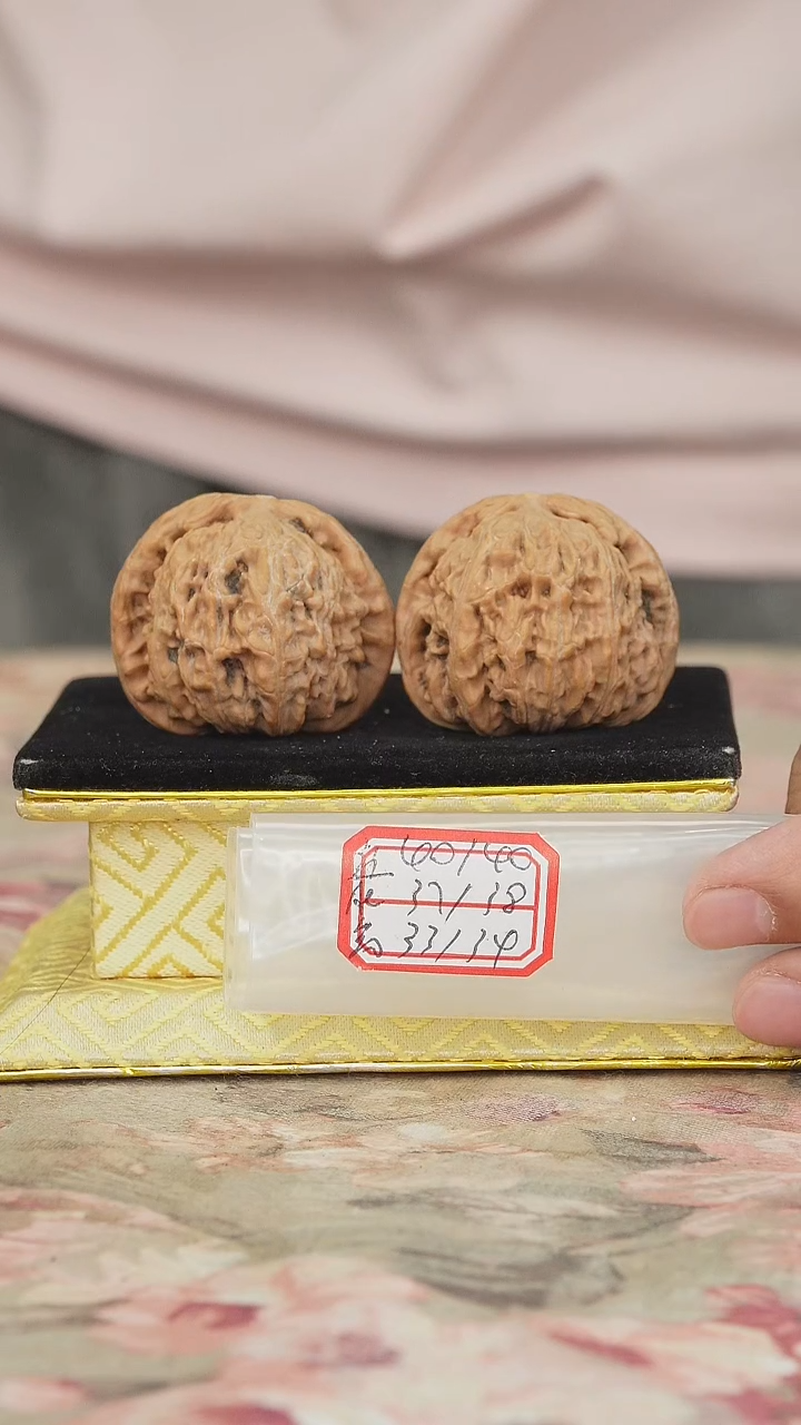 文玩核桃把件白狮子