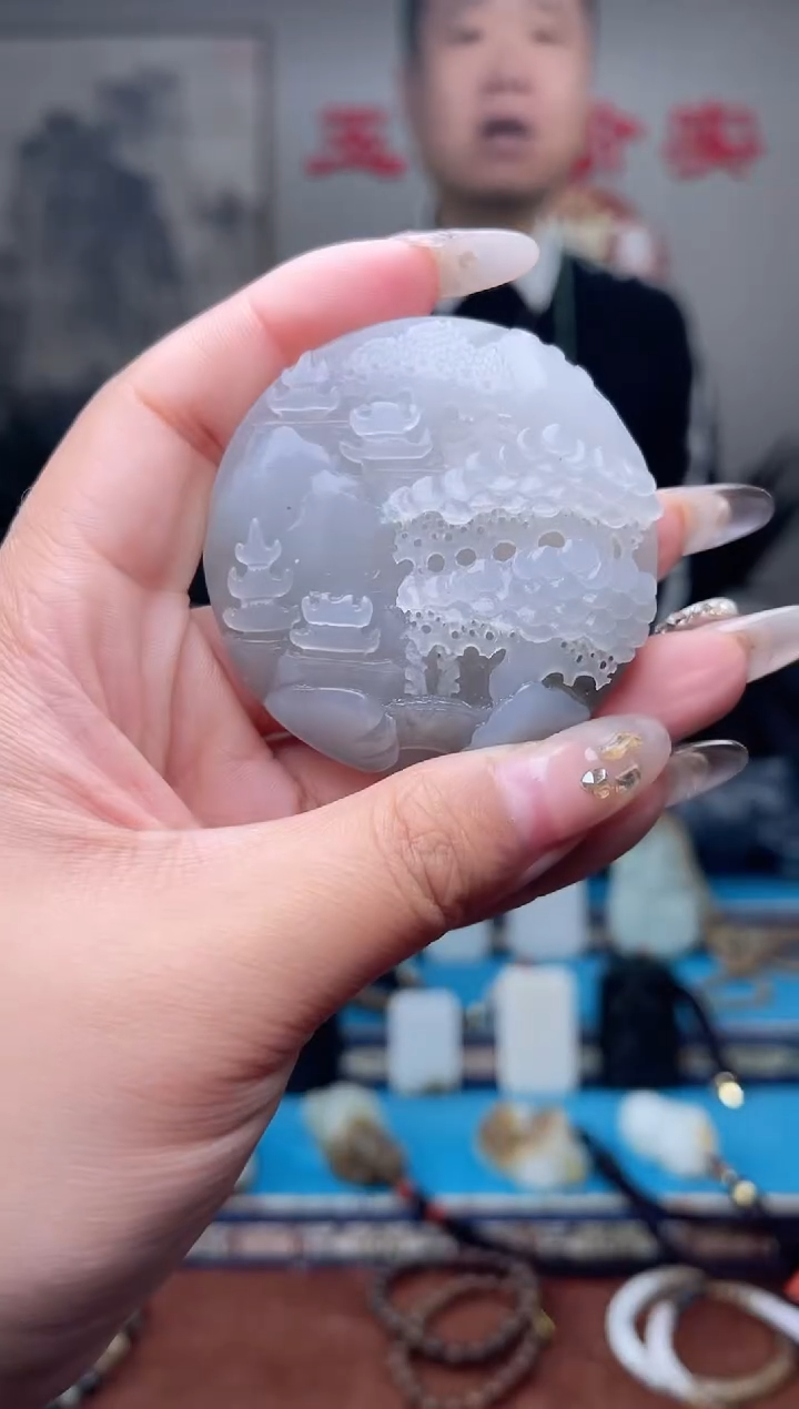 【闪购商品】和田玉挂件未镶嵌1