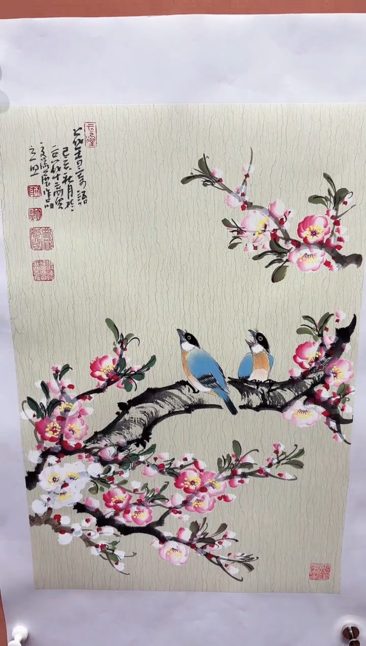 国画师立照老师国画作品